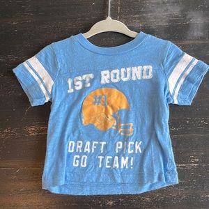 Boys football t-shirt